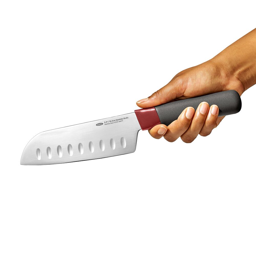OXO Outdoor 5.5in Santoku Knife with Locking Sheath W4
