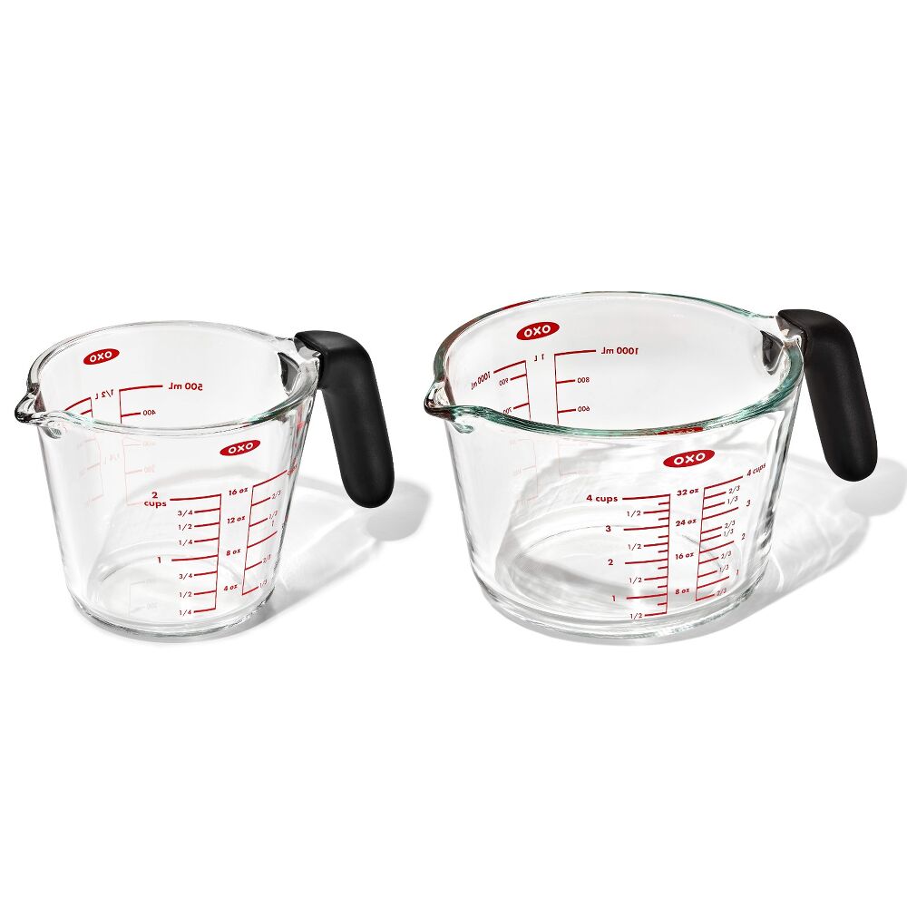 2-Cup and 4-Cup Glass Measuring Cup Set R8