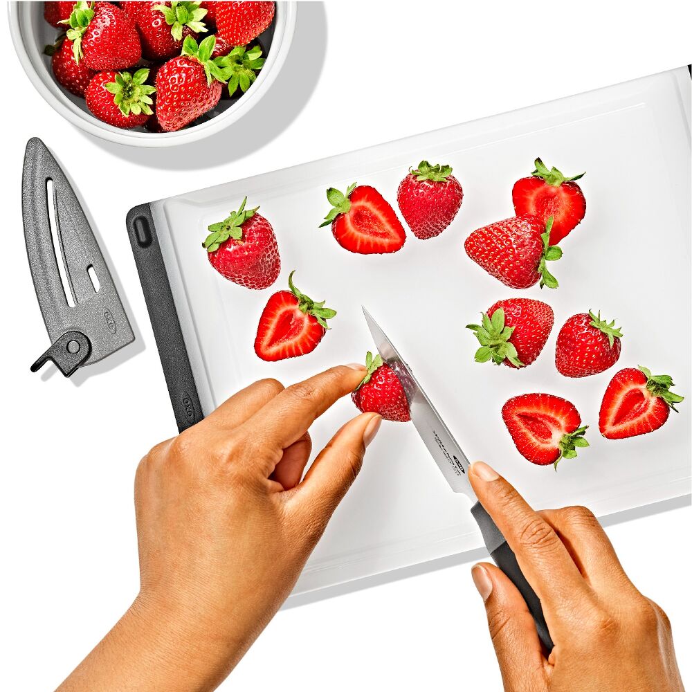 3.5 in Paring Knife with Locking Sheath L8