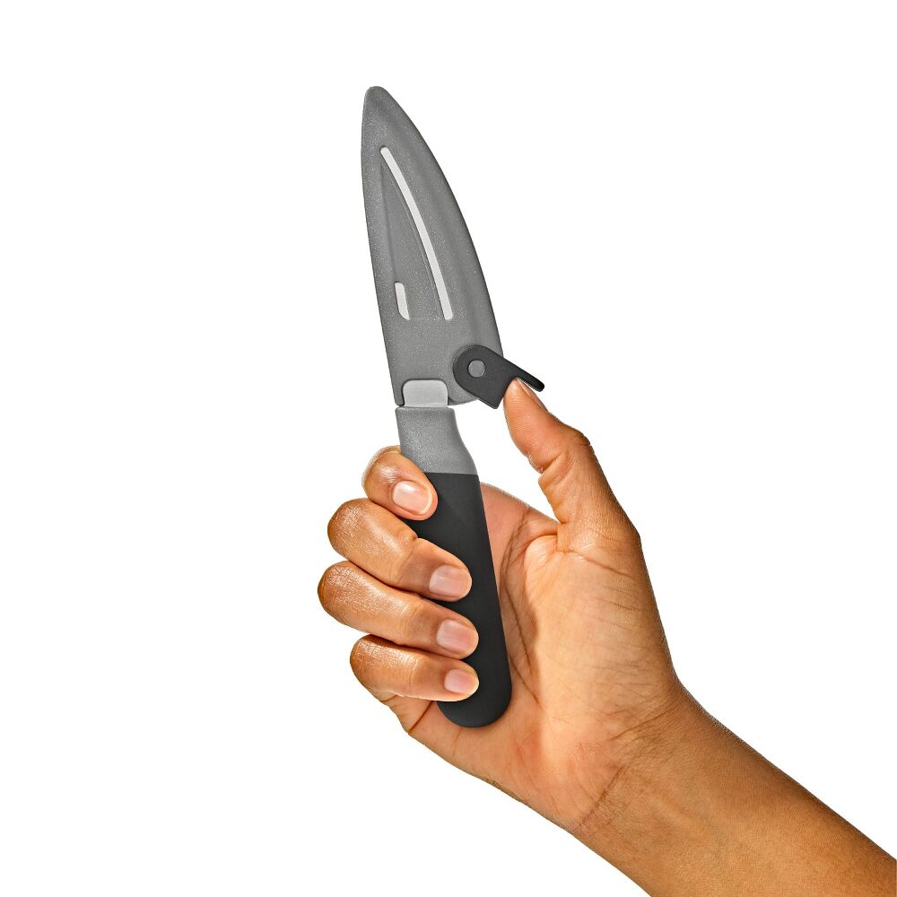 3.5 in Paring Knife with Locking Sheath L8
