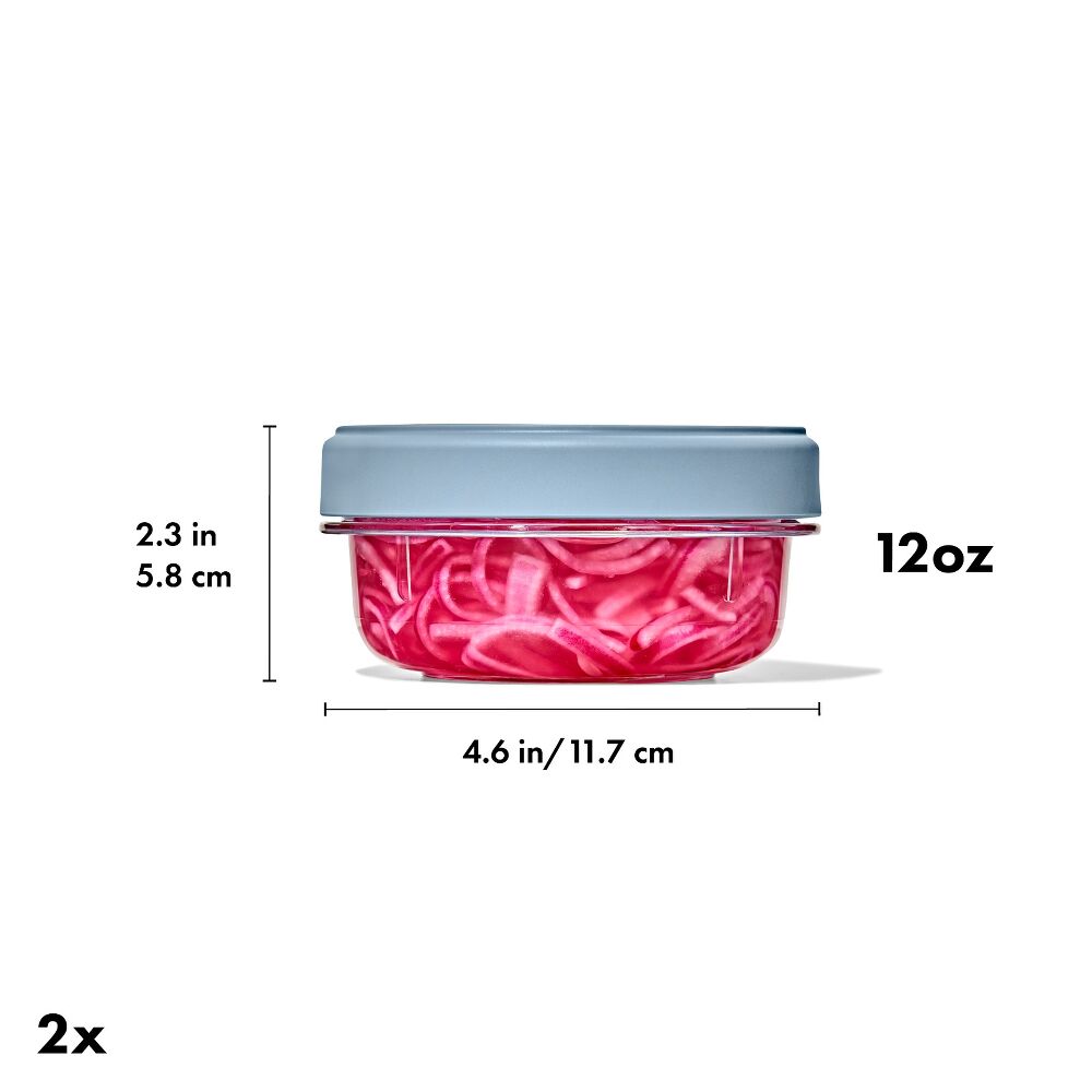 Twist & Stack Container (12 oz) – 2-Pack H8
