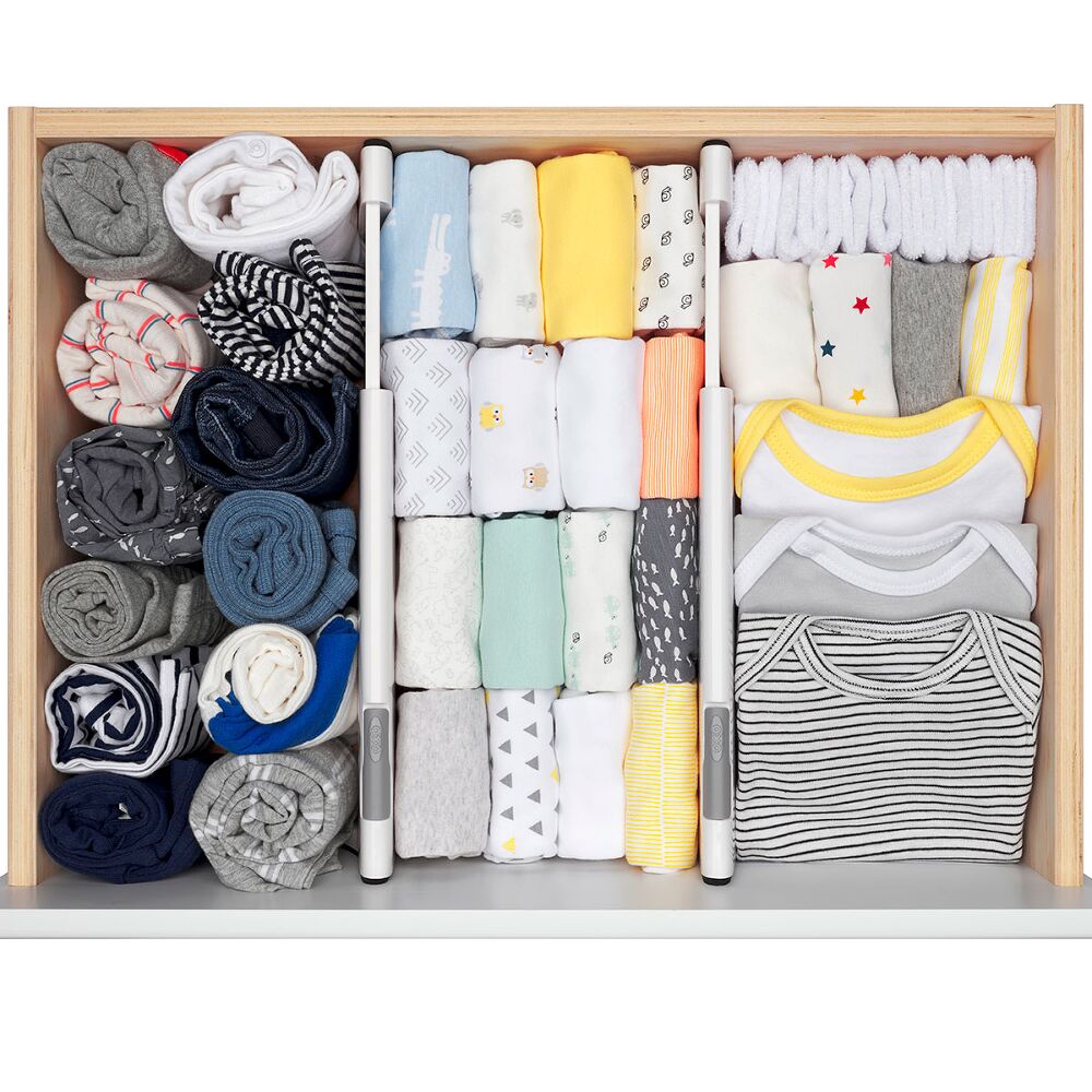 OXO TOT Expandable Dresser Drawer Divider - 4 Pack J0