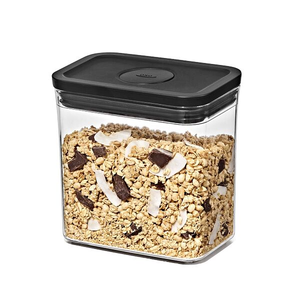 POP Container - Rectangle Short (1.7 Qt/1.6 L) - Matte Black N2