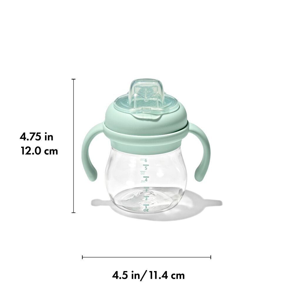 Transitions 6 Oz Soft Spout Sippy Cup with Removable Handles I6