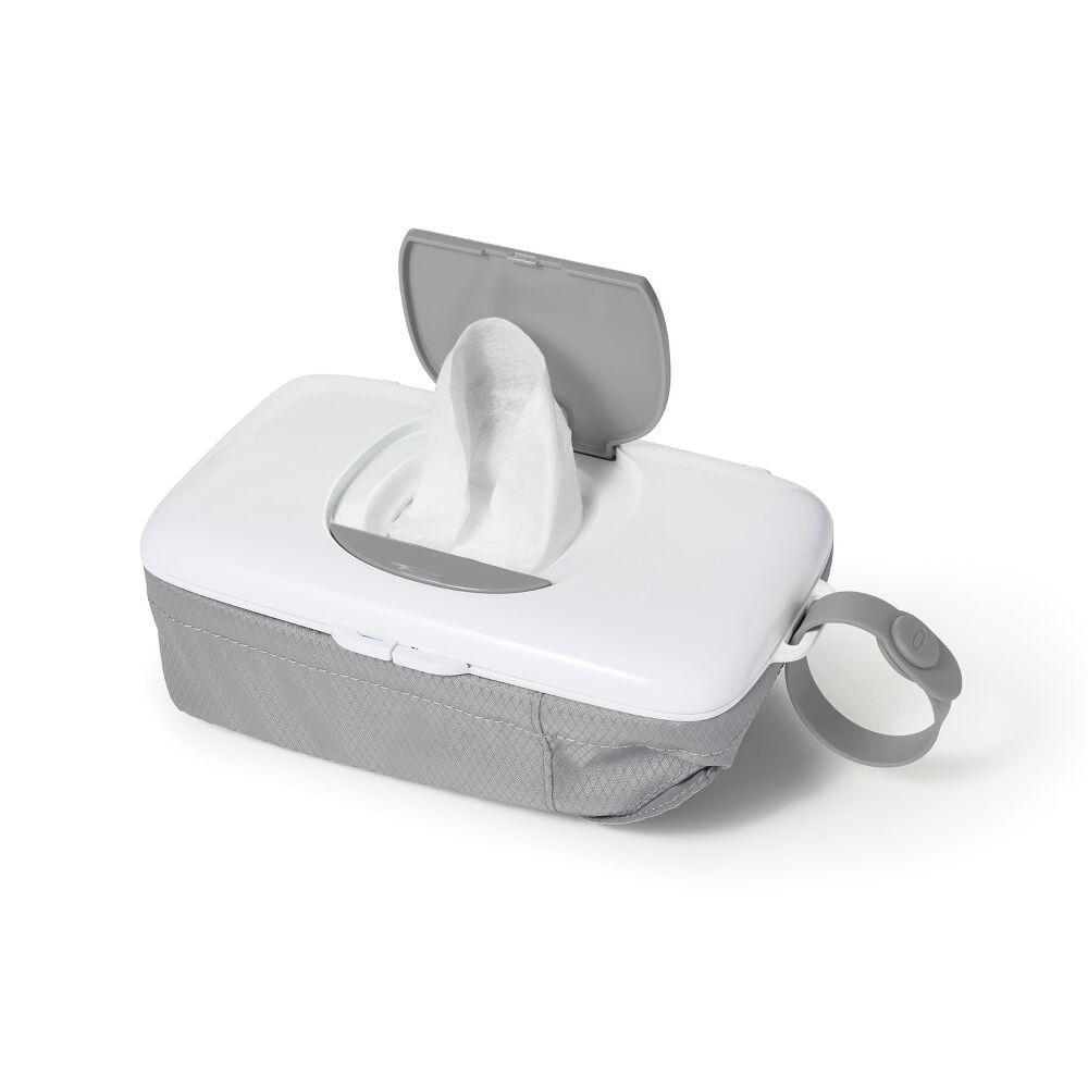 On-the-Go Wipes Dispenser with Diaper Pouch O7