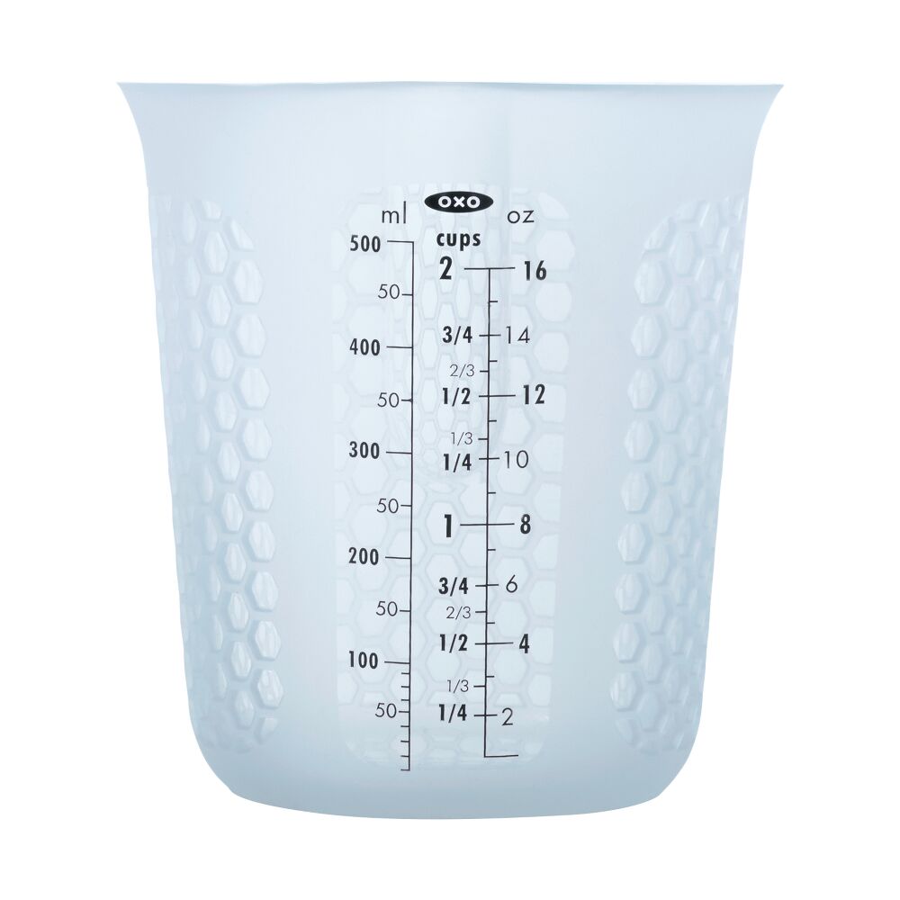 2 Cup Squeeze & Pour Silicone Measuring Cup E7
