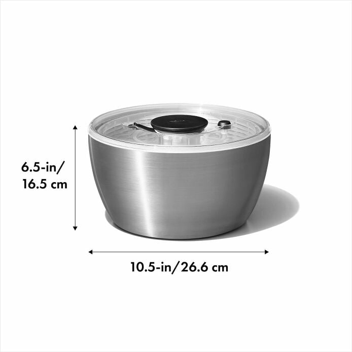 Steel Salad Spinner Y1