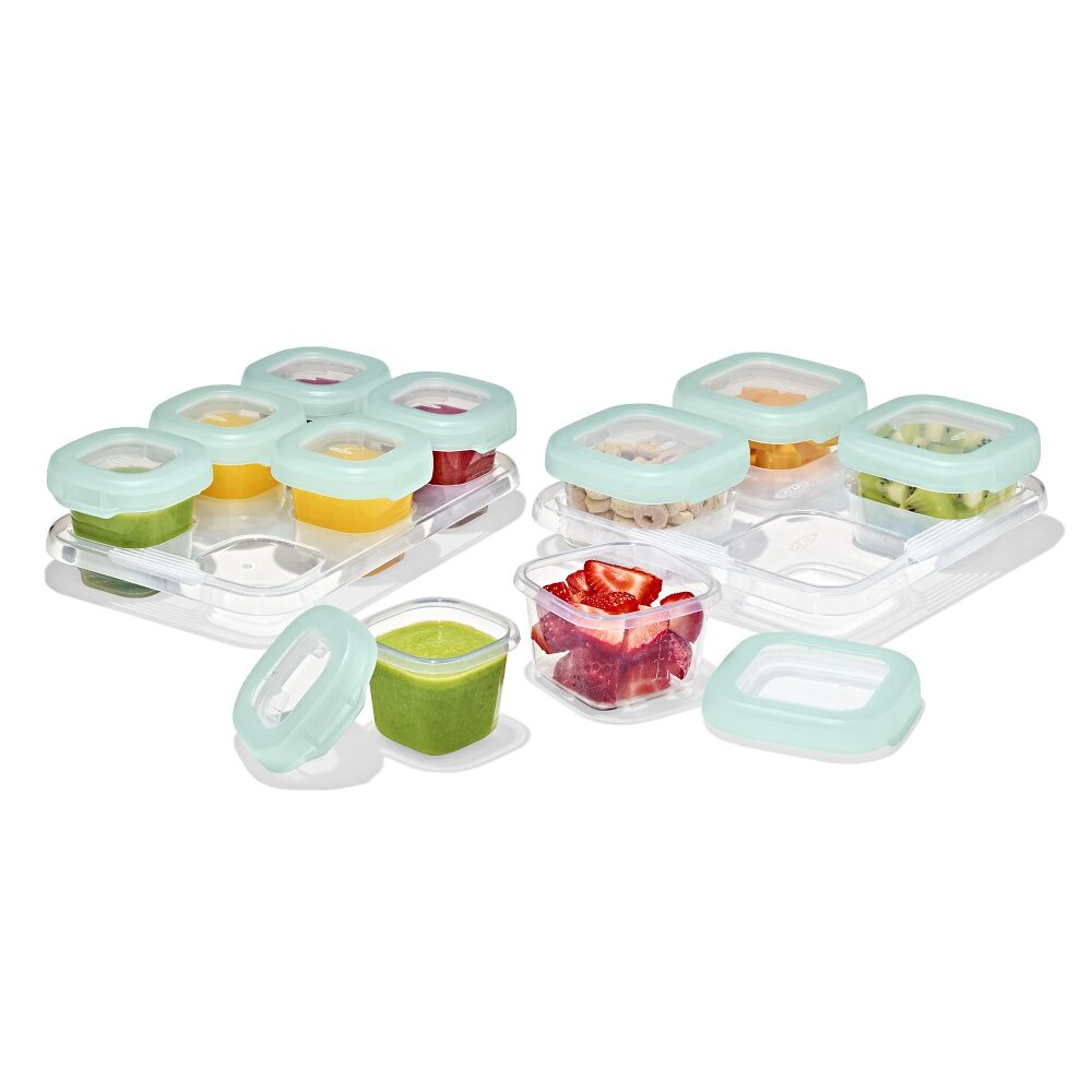 12-Piece Baby Blocks Food Storage Container Set - Opal R9