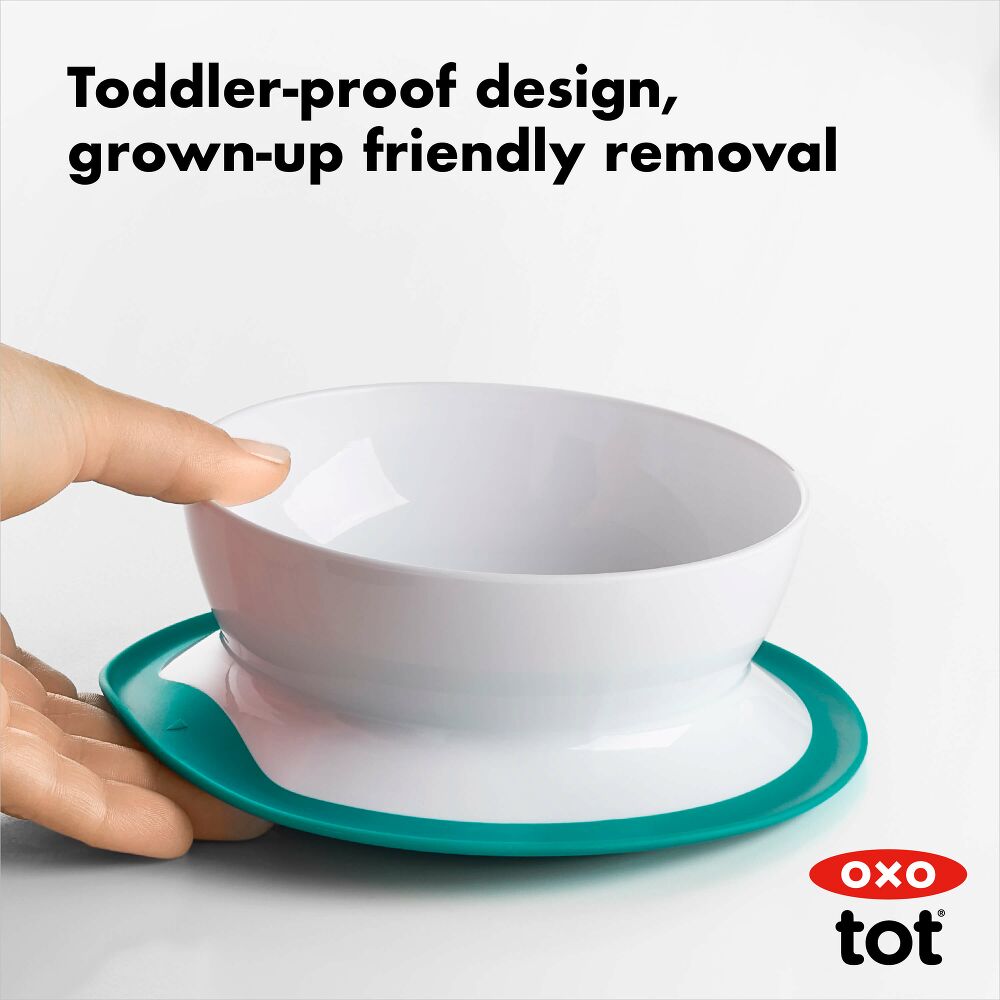 Stick & Stay Suction Bowl X2