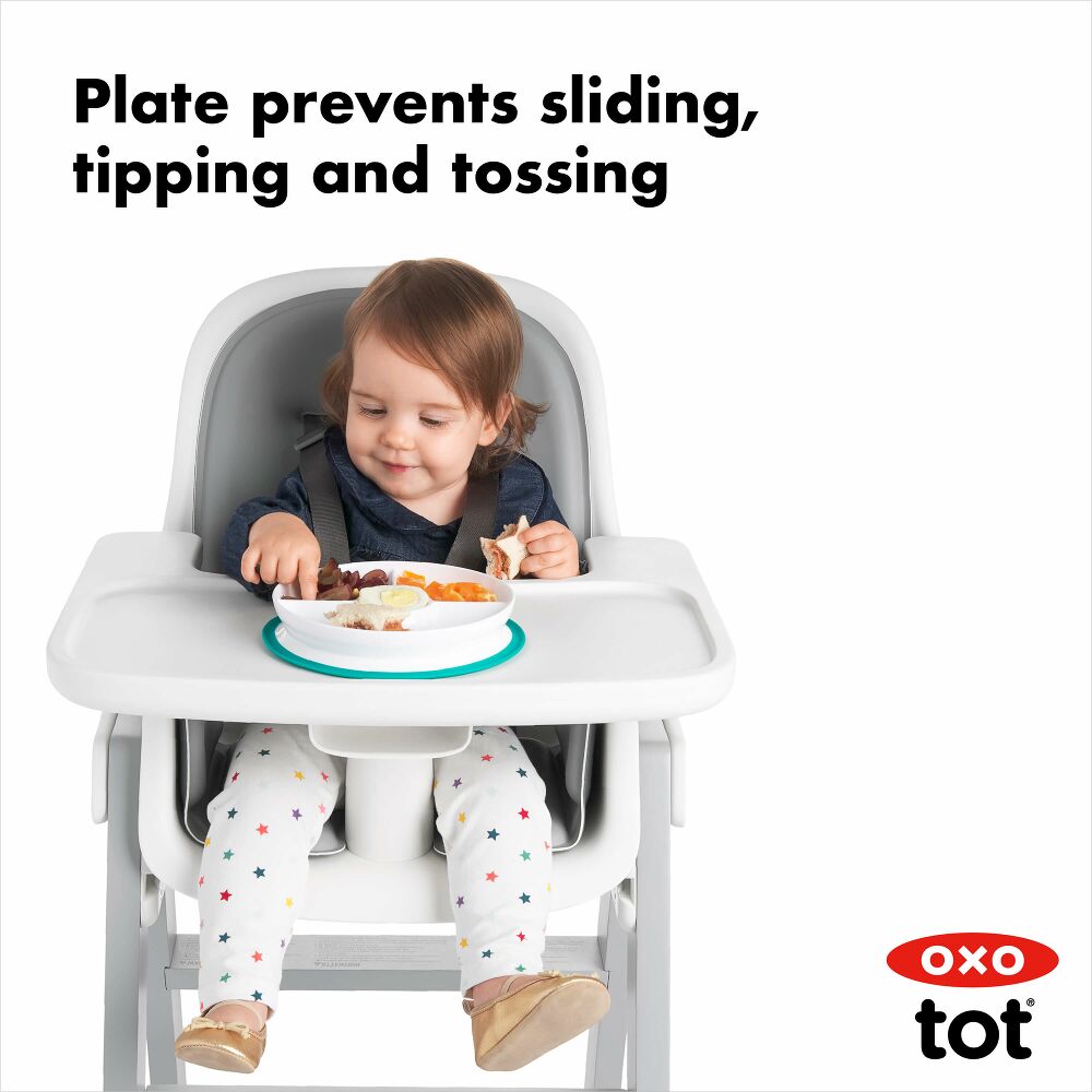 Stick & Stay Suction Divided Plate N2