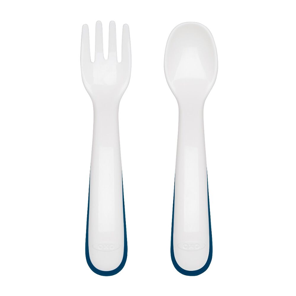 On-the-Go Plastic Fork and Spoon Set with Travel Case T4