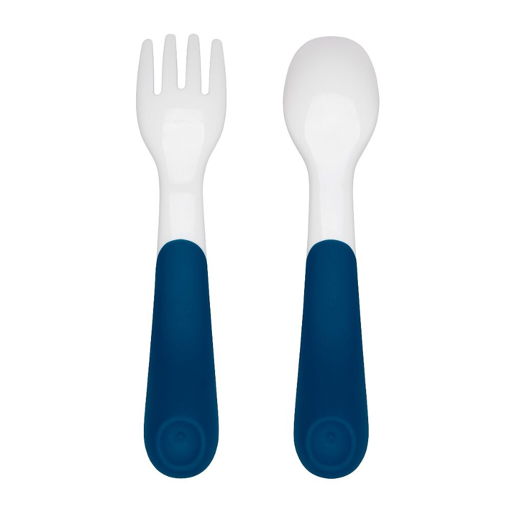 On-the-Go Plastic Fork and Spoon Set with Travel Case T4