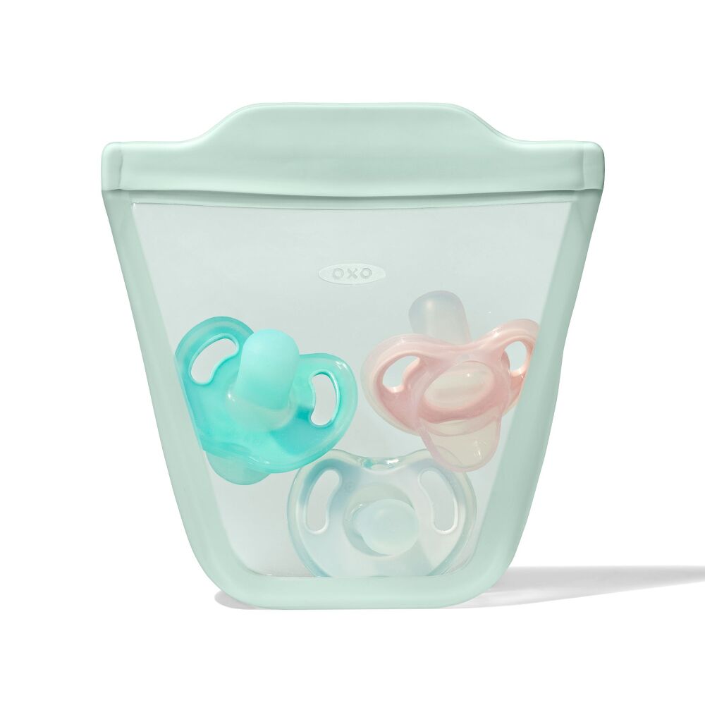 Tot Silicone Reusable Bag - 2-Piece Stand-Up Cup Set K8