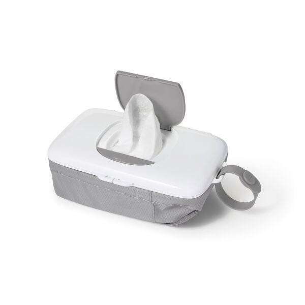 On-the-Go Wipes Dispenser with Diaper Pouch O7