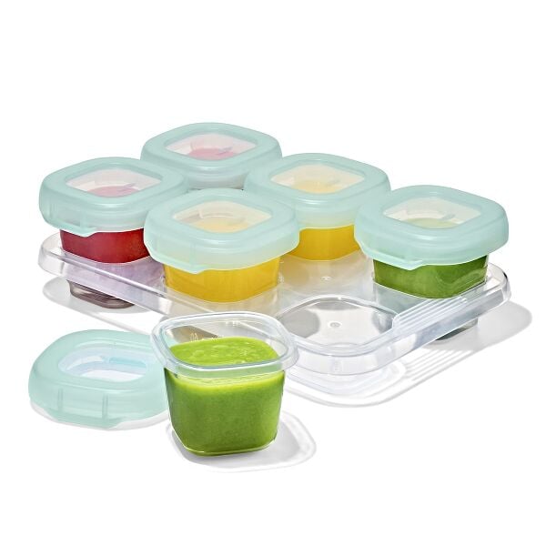 Baby Blocks Food Storage Containers (2 oz) - Opal Y2
