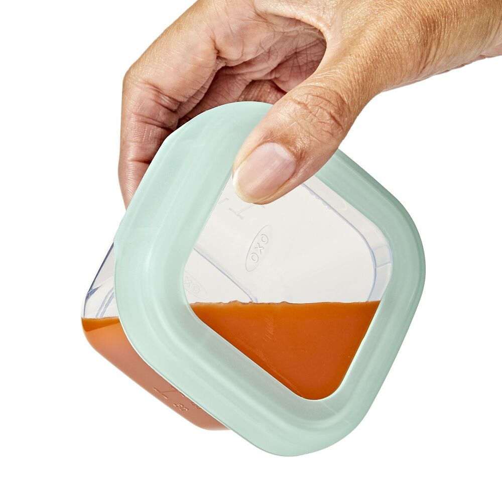 Baby Blocks Food Storage Containers (4 oz) - Opal A7
