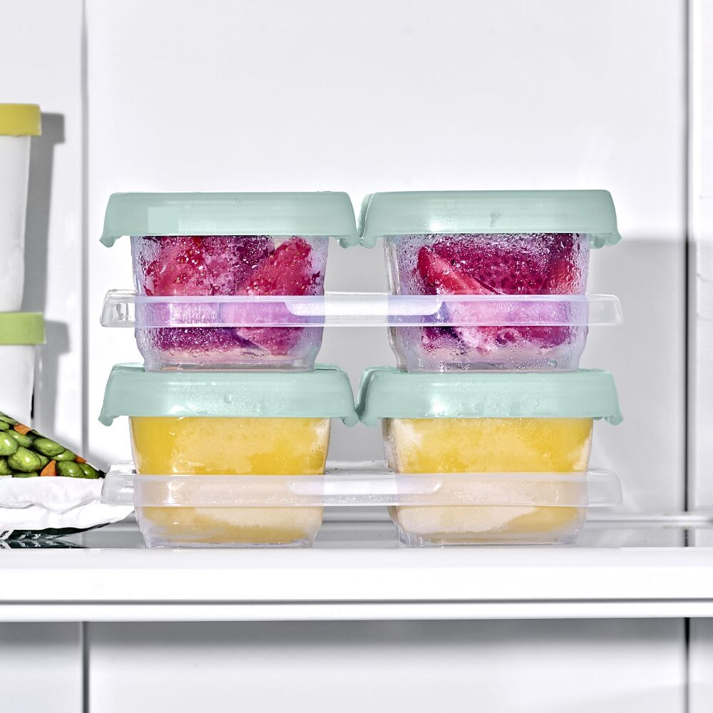 Baby Blocks Food Storage Containers (4 oz) - Opal A7