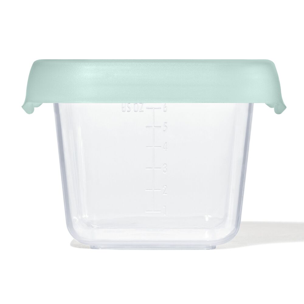 Baby Blocks Food Storage Containers (6 oz) - Opal U2
