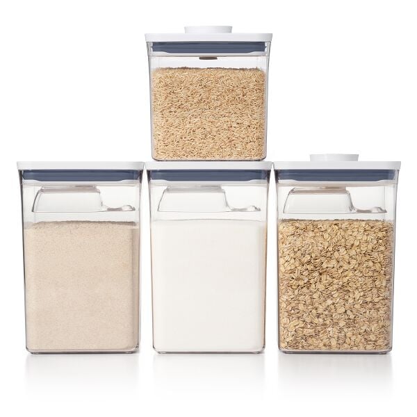 POP Container - Big Square Short (2.8 Qt.) & 6-Piece POP Container Set Bundle B4