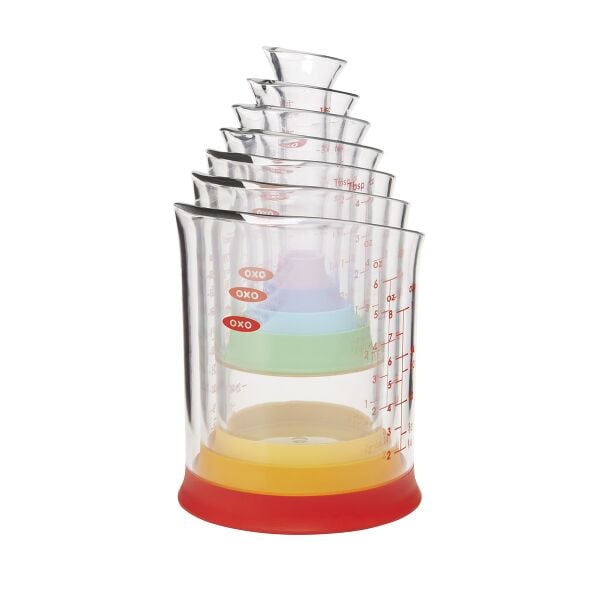 7 Piece Liquid Measuring Beaker Set Q5
