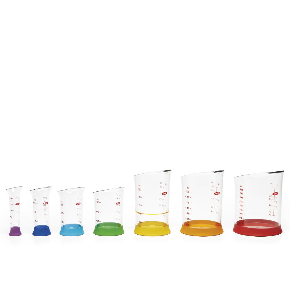 7 Piece Liquid Measuring Beaker Set Q5