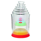 7 Piece Liquid Measuring Beaker Set Q5