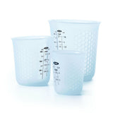 3 Piece Squeeze & Pour Silicone Measuring Cup Set O7