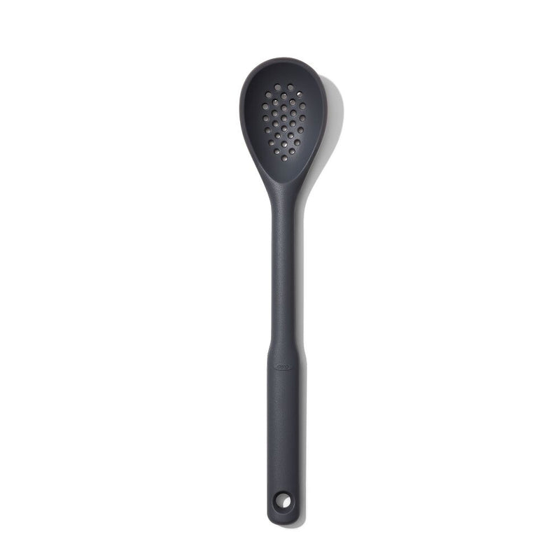 OXO Good Grips Silicone Slotted Spoon - Peppercorn S4