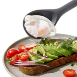 OXO Good Grips Silicone Slotted Spoon - Peppercorn S4
