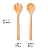 Beechwood Salad Servers – 2-Piece Set W0