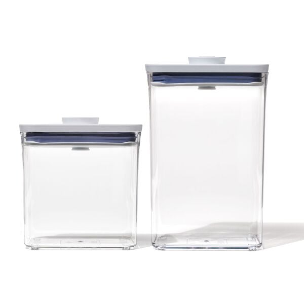 POP Container - Rectangle Medium (2.7 Qt.) & POP Container - Rectangle Short (1.7 Qt.) Bundle H3