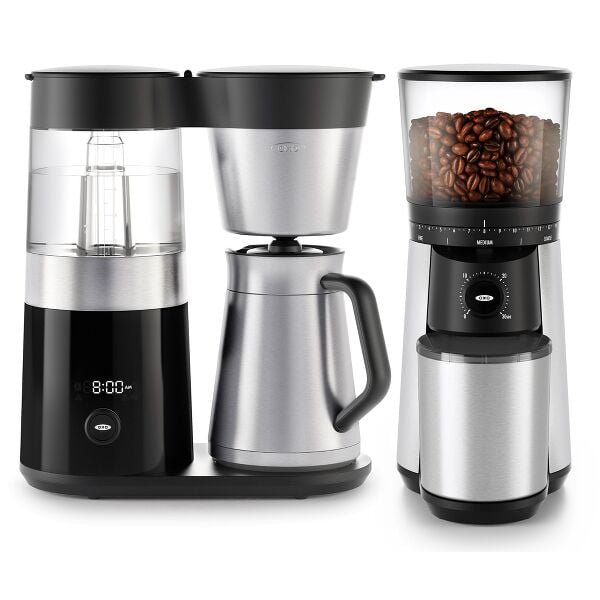 9-Cup Coffee Maker & Conical Burr Coffee Grinder Bundle J5