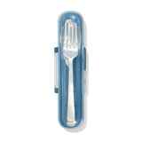 Prep & Go Stainless Steel Utensils With Case - Ocean Blue J4