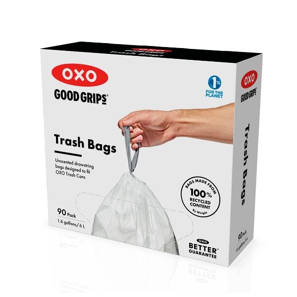 Trash Bags - 1.6 gallons/6L - 90-Pack H4