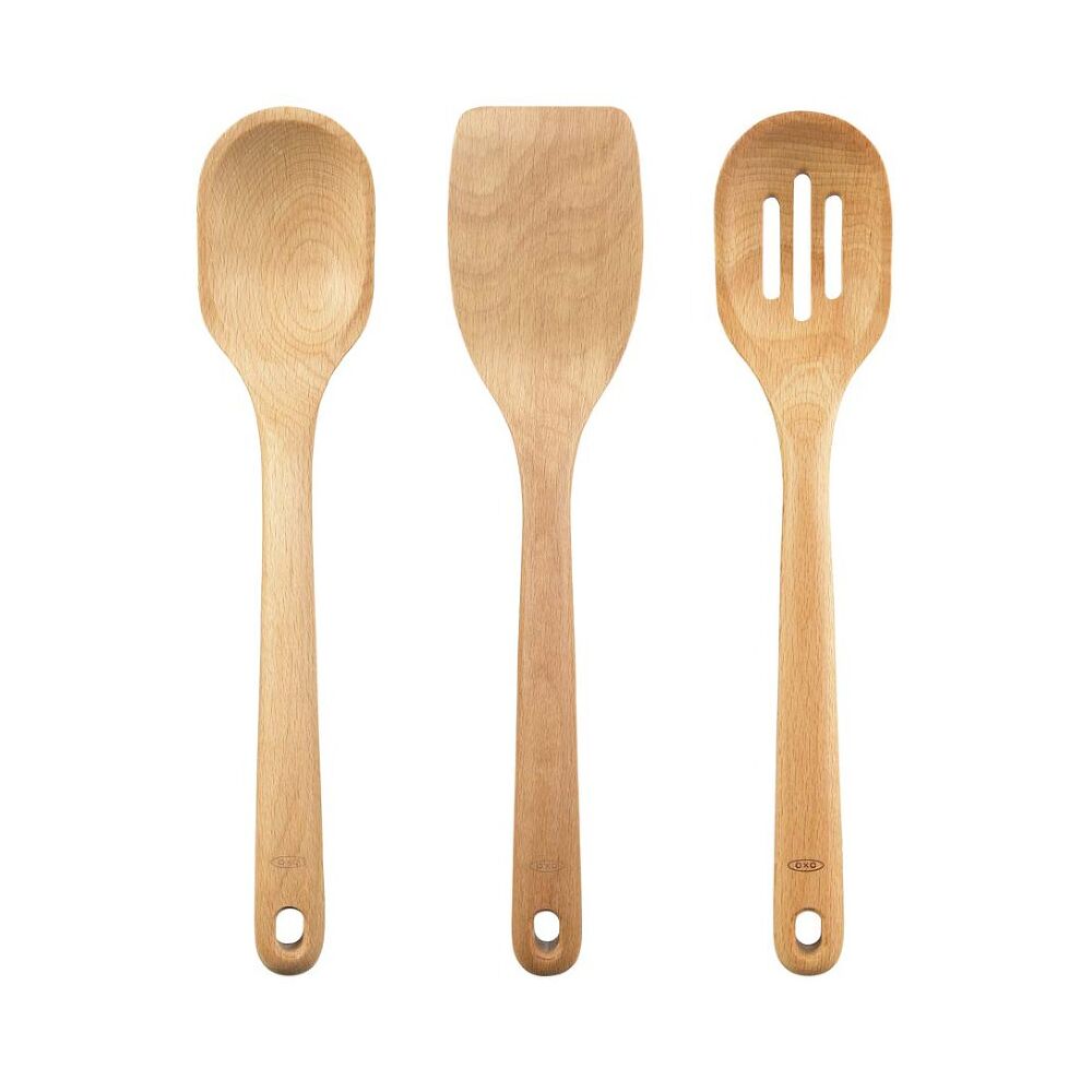 3 Piece Wooden Utensil Set Z1