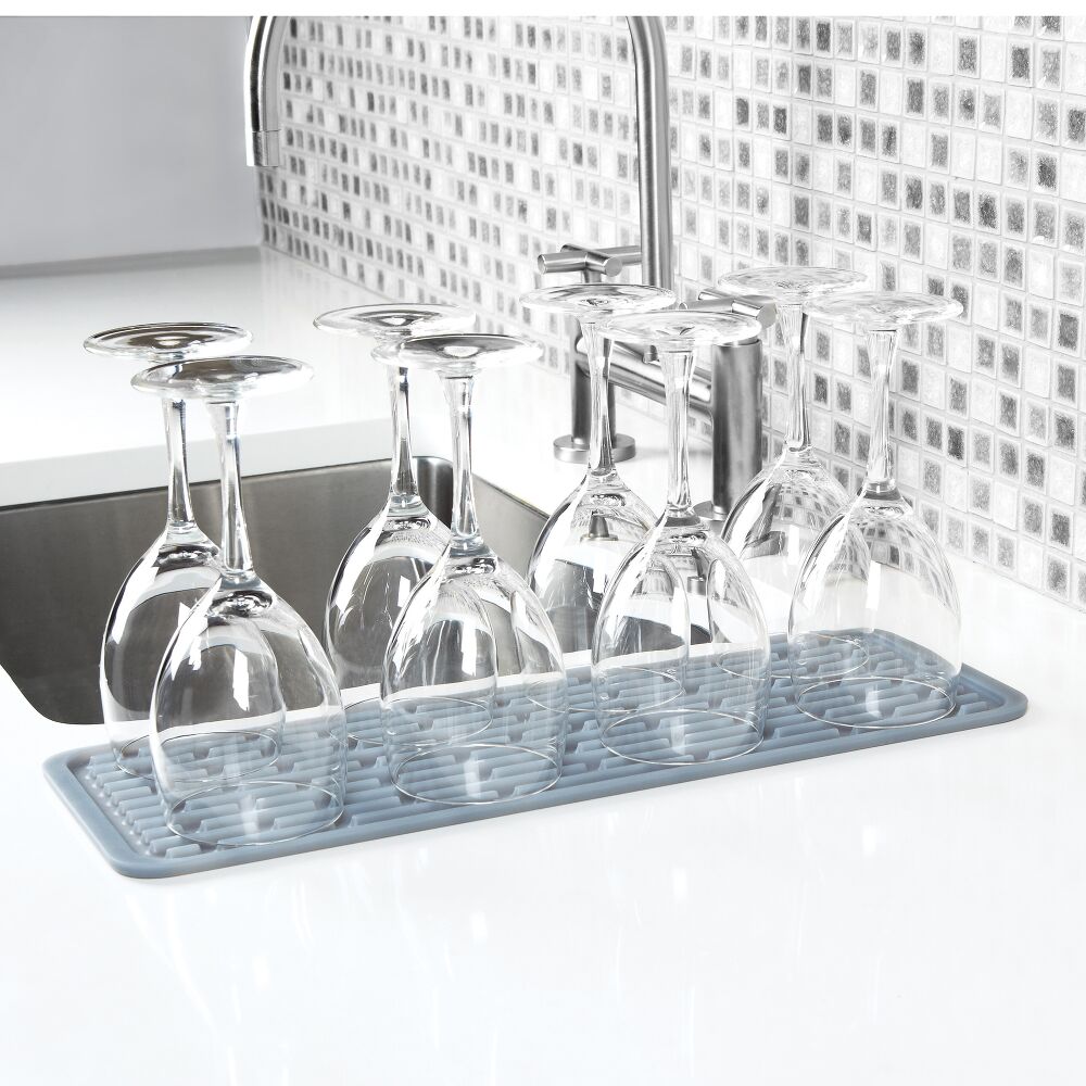 Silicone Wine Glass Drying Mat N1