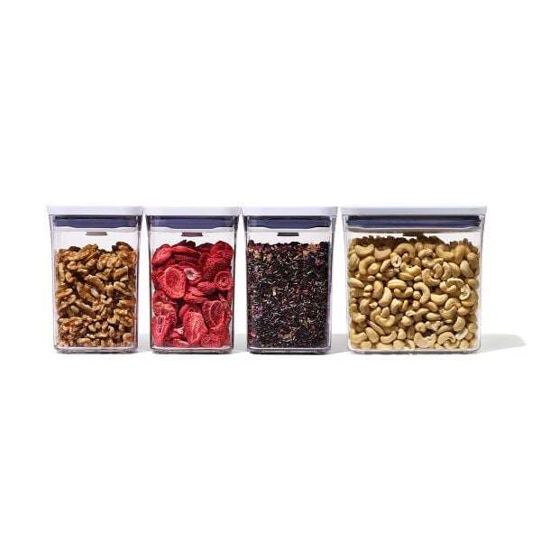 POP Container - Rectangle Short (1.7 Qt.) & 3-Piece POP Container Value Set Bundle R6