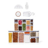 POP 4-Piece Baking Set & 20-Piece POP Container Set Bundle C0