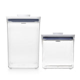 POP Container - Big Square Medium (4.4 Qt.) & POP Container - Rectangle Short (1.7 Qt.) Bundle I0