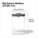 POP Container - Big Square Medium (4.4 Qt/4.2 L) D9
