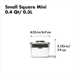 POP Container - Small Square Mini (0.4 Qt.) T9
