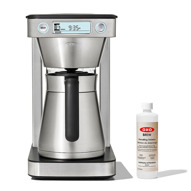 12-Cup Coffee Maker with Podless Single-Serve Function & Descaling Solution Bundle C1