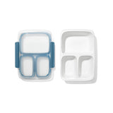 Prep & Go 4.1-Cup Divided Container - Ocean Blue E7