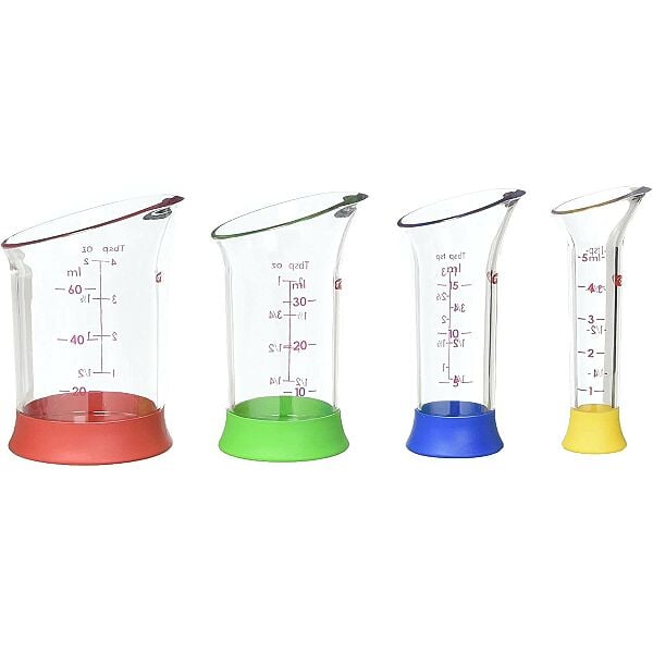 4 Piece Mini Measuring Beaker Set O9