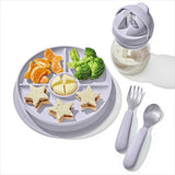 Stick & Stay Suction Divided Plate U1