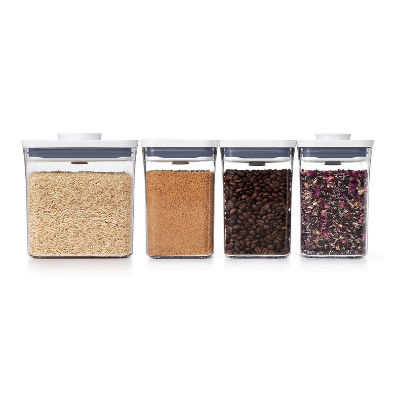 POP Container - Big Square Short (2.8 Qt.) & 3-Piece POP Container Value Set Bundle P9