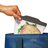 Outdoor Silicone Reusable Stand Up Bag Quart (32 oz) G3