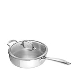 Stainless Steel Pro 10 Inch Covered Skillet F5