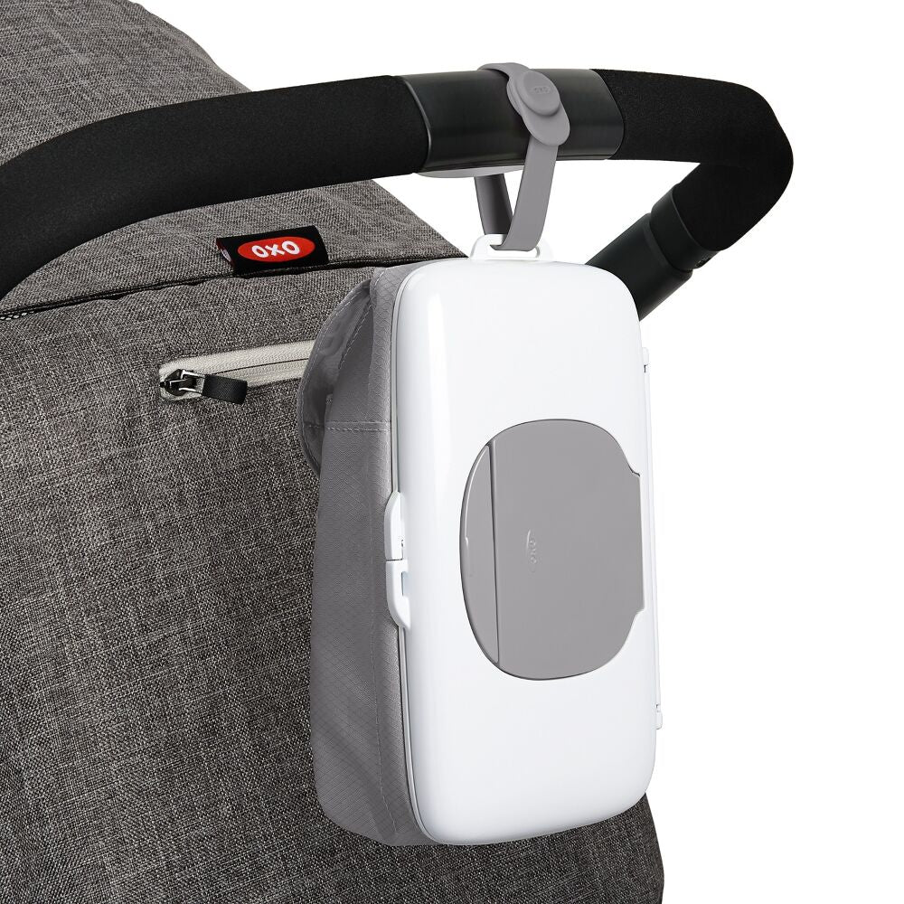 On-the-Go Wipes Dispenser with Diaper Pouch O7