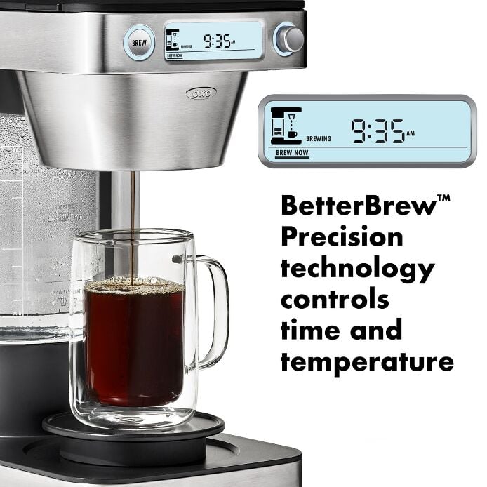 12-Cup Coffee Maker with Podless Single-Serve Function C5
